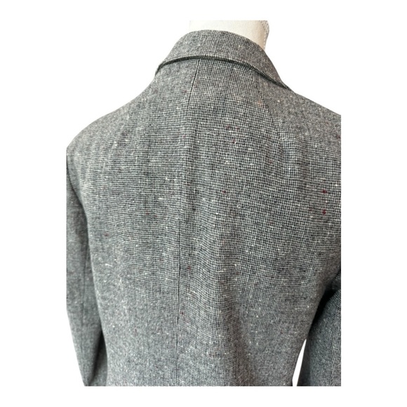 Vintage Pendleton Wool Blazer Jacket Tweed Gray Sz 10 - Picture 2 of 8